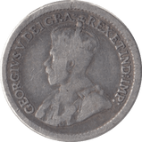 1914 CANADA SILVER 5 CENTS - SILVER WORLD COINS - Cambridgeshire Coins