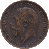 1914 FARTHING 2 ( GVF ) 52 - Farthing - Cambridgeshire Coins