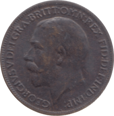 1914 FARTHING ( EF ) 4 - Farthing - Cambridgeshire Coins