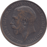 1914 FARTHING ( EF ) - Farthing - Cambridgeshire Coins