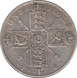 1914 FLORIN ( VF ) 7 - Florin - Cambridgeshire Coins