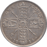 1914 FLORIN ( VF ) C - Florin - Cambridgeshire Coins