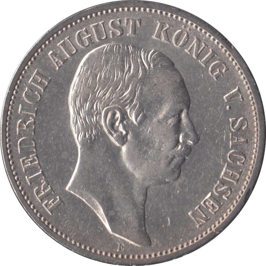 1914 GERMANY SILVER 5 MARK - SILVER WORLD COINS - Cambridgeshire Coins