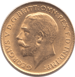 1914 GOLD HALF SOVEREIGN ( AUNC ) - Half Sovereign - Cambridgeshire Coins