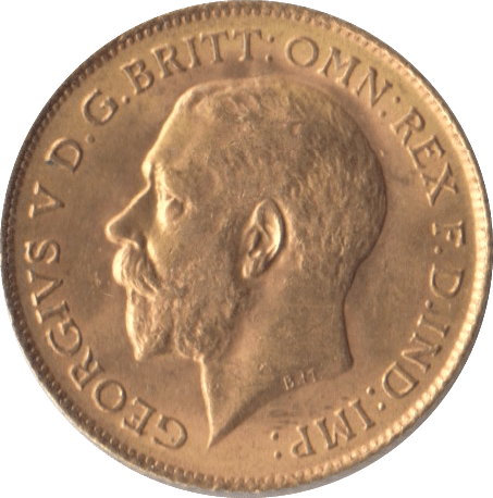 1914 GOLD HALF SOVEREIGN ( AUNC ) - Half Sovereign - Cambridgeshire Coins
