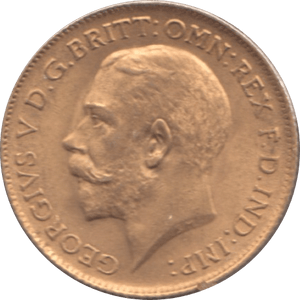 1914 GOLD HALF SOVEREIGN ( EF ) - Half Sovereign - Cambridgeshire Coins
