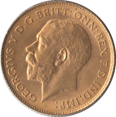1914 GOLD HALF SOVEREIGN ( UNC ) - Half Sovereign - Cambridgeshire Coins