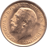 1914 GOLD HALF SOVEREIGN ( UNC ) - Half Sovereign - Cambridgeshire Coins