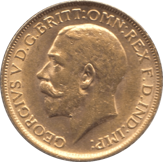 1914 GOLD SOVEREIGN ( AUNC ) 1 - Sovereign - Cambridgeshire Coins