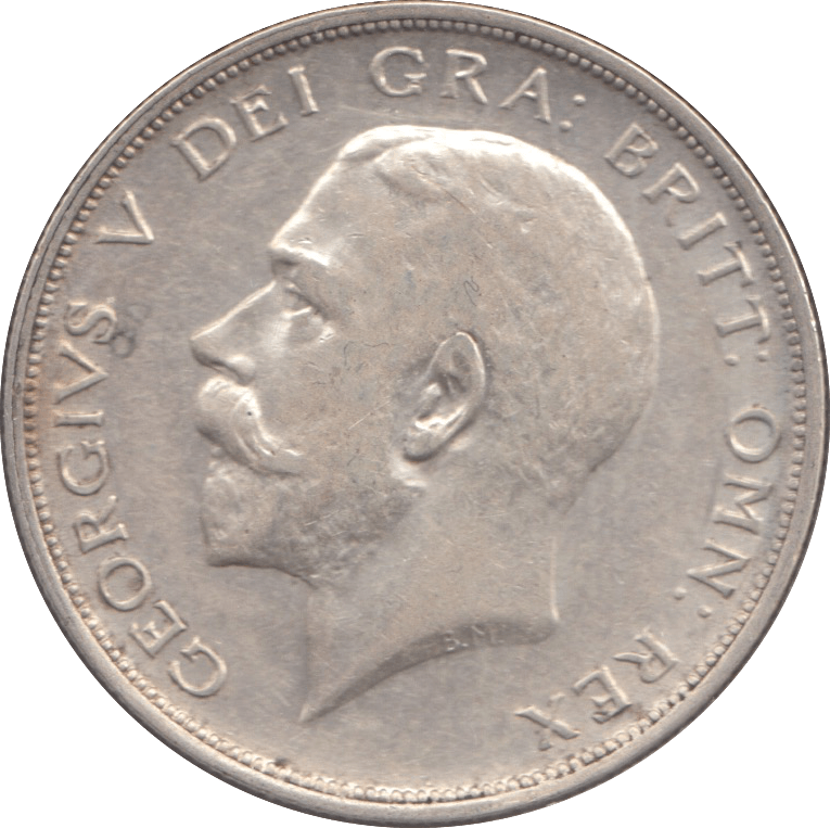 1914 HALFCROWN ( EF ) 4 - Halfcrown - Cambridgeshire Coins