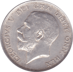 1914 HALFCROWN ( EF ) - Halfcrown - Cambridgeshire Coins