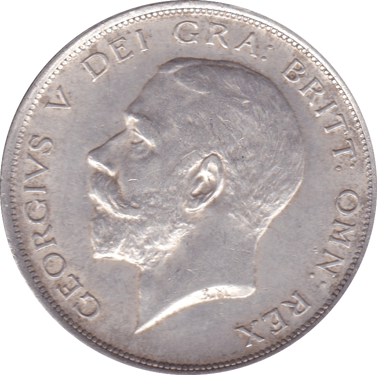 1914 HALFCROWN ( EF ) - Halfcrown - Cambridgeshire Coins