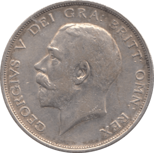 1914 HALFCROWN ( GVF ) 6 - Halfcrown - Cambridgeshire Coins
