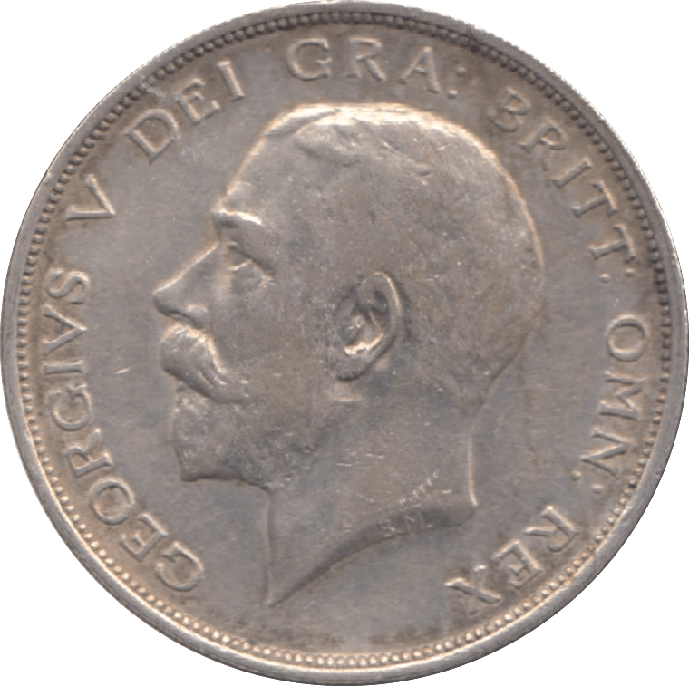 1914 HALFCROWN ( GVF ) 6 - Halfcrown - Cambridgeshire Coins