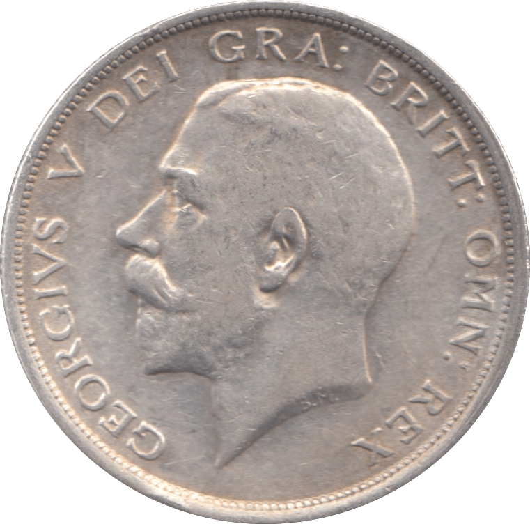 1914 HALFCROWN ( GVF ) 8 - Halfcrown - Cambridgeshire Coins