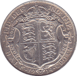 1914 HALFCROWN ( GVF ) C - Halfcrown - Cambridgeshire Coins