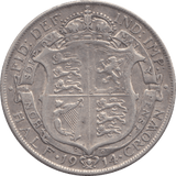 1914 HALFCROWN ( VF) 5 - Halfcrown - Cambridgeshire Coins