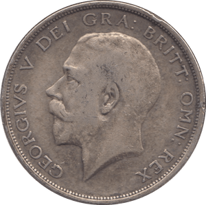 1914 HALFCROWN ( VF ) - Halfcrown - Cambridgeshire Coins