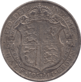 1914 HALFCROWN ( VF ) - Halfcrown - Cambridgeshire Coins