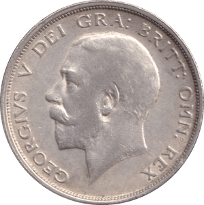 1914 HALFCROWN ( VF ) - Halfcrown - Cambridgeshire Coins