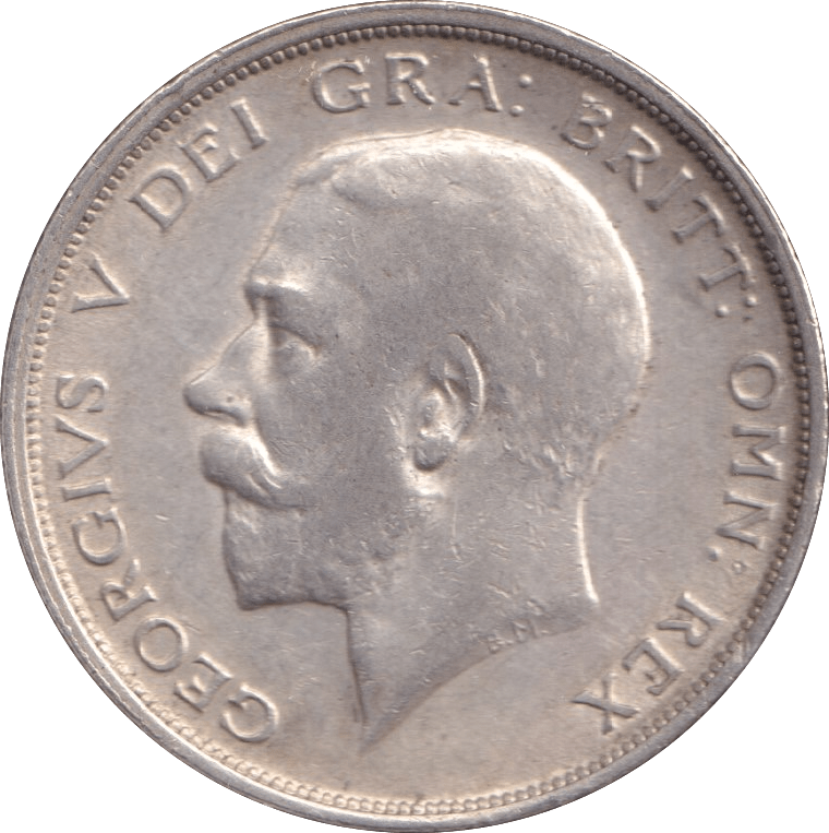 1914 HALFCROWN ( VF ) - Halfcrown - Cambridgeshire Coins