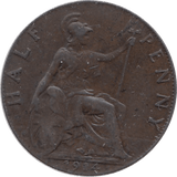 1914 HALFPENNY ( GVF ) 1 - Halfpenny - Cambridgeshire Coins