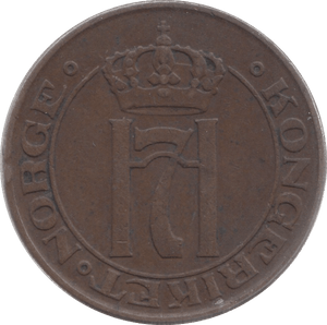1914 NORWAY 5 ORE - WORLD COINS - Cambridgeshire Coins