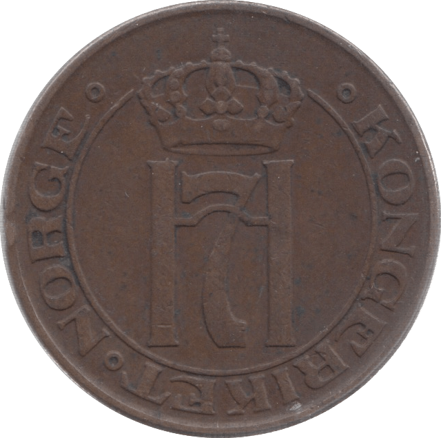 1914 NORWAY 5 ORE - WORLD COINS - Cambridgeshire Coins