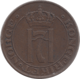 1914 NORWAY 5 ORE - WORLD COINS - Cambridgeshire Coins