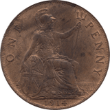 1914 PENNY 1 ( AUNC ) 48 - Penny - Cambridgeshire Coins