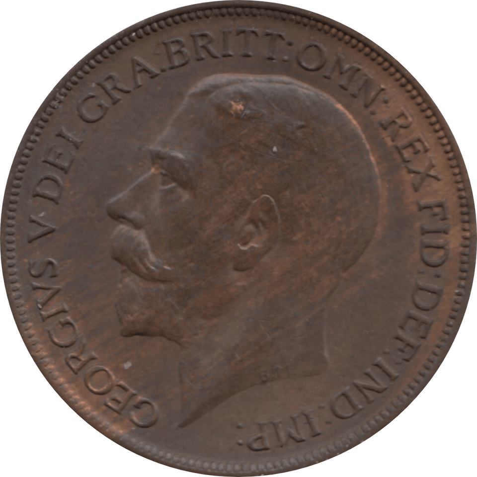 1914 PENNY 2 ( UNC ) 14A - Penny - Cambridgeshire Coins