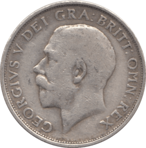 1914 SHILLING ( FINE ) - Shilling - Cambridgeshire Coins
