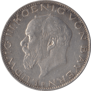 1914 SILVER 2 MARKS GERMANY - SILVER WORLD COINS - Cambridgeshire Coins