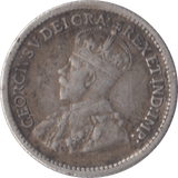 1914 SILVER FIVE CENTS CANADA - WORLD SILVER COINS - Cambridgeshire Coins