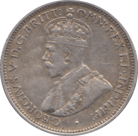 1914 SILVER SIXPENCE AUSTRALIA - SILVER WORLD COINS - Cambridgeshire Coins