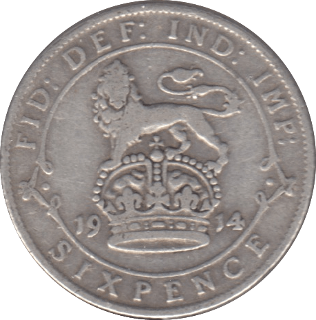 1914 SIXPENCE ( FINE ) - Sixpence - Cambridgeshire Coins