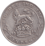 1914 SIXPENCE ( GF ) 1 - Sixpence - Cambridgeshire Coins