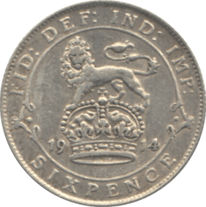 1914 SIXPENCE ( GVF ) 1 - Sixpence - Cambridgeshire Coins