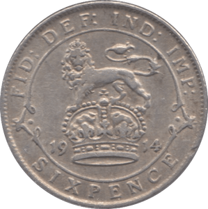 1914 SIXPENCE ( VF ) - Sixpence - Cambridgeshire Coins