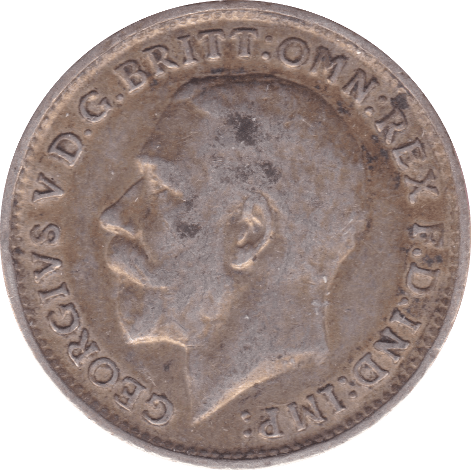 1914 THREEPENCE ( F ) - Threepence - Cambridgeshire Coins