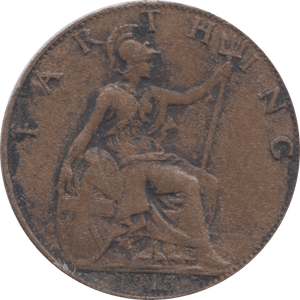 1915 FARTHING ( FAIR ) - Farthing - Cambridgeshire Coins