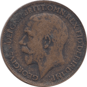 1915 FARTHING ( FAIR ) - Farthing - Cambridgeshire Coins