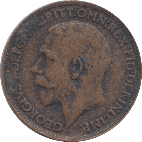 1915 FARTHING ( FAIR ) - Farthing - Cambridgeshire Coins