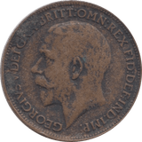 1915 FARTHING ( FAIR ) - Farthing - Cambridgeshire Coins