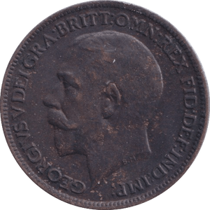 1915 FARTHING ( UNC ) - Farthing - Cambridgeshire Coins