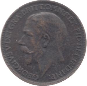 1915 FARTHING ( VF ) 23 - Farthing - Cambridgeshire Coins