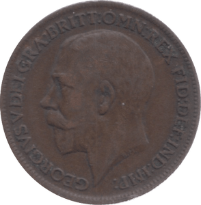 1915 FARTHING ( VF ) 5 - Farthing - Cambridgeshire Coins