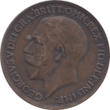 1915 FARTHING ( VF ) - Farthing - Cambridgeshire Coins