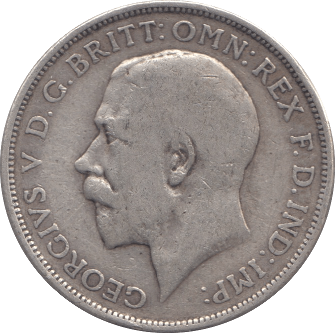 1915 FLORIN ( FINE ) 2 - FLORIN - Cambridgeshire Coins