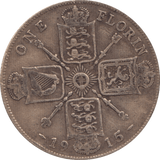 1915 FLORIN ( GF ) 4 - Florin - Cambridgeshire Coins